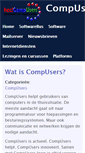 Mobile Screenshot of compusers.nl