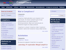 Tablet Screenshot of compusers.nl