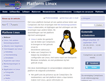 Tablet Screenshot of linux.compusers.nl